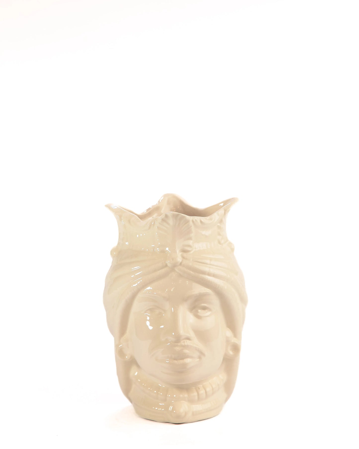 Testa di moro bianca (maschio) Ceramiche Arché