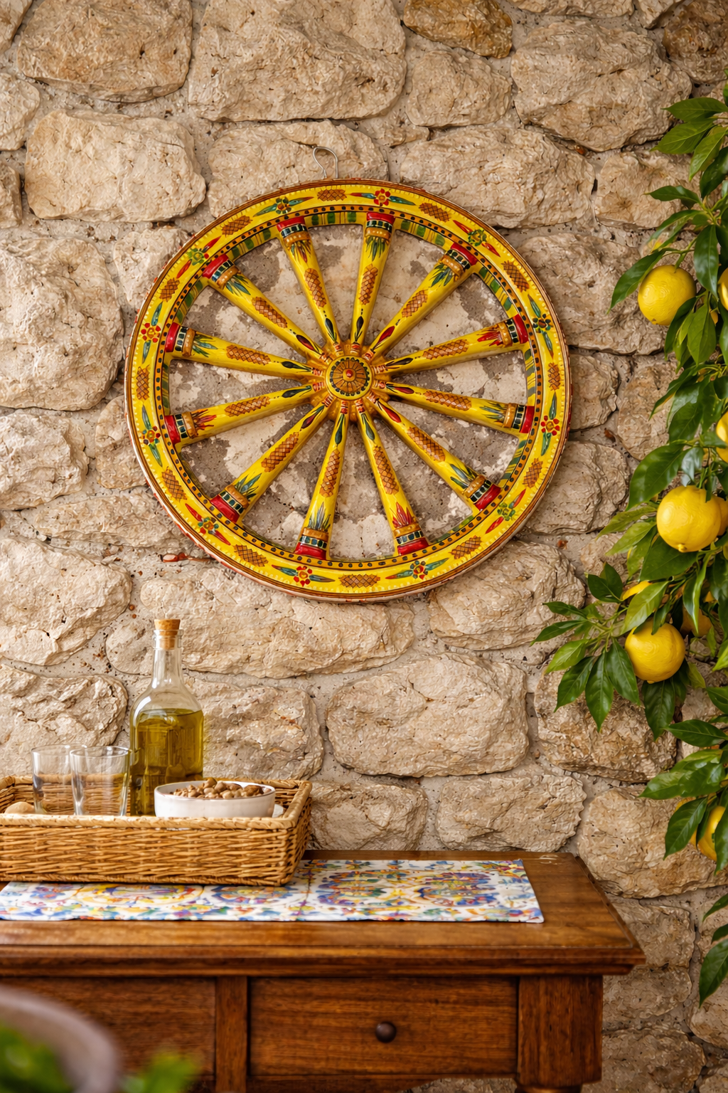 Ruota del carretto Siciliano