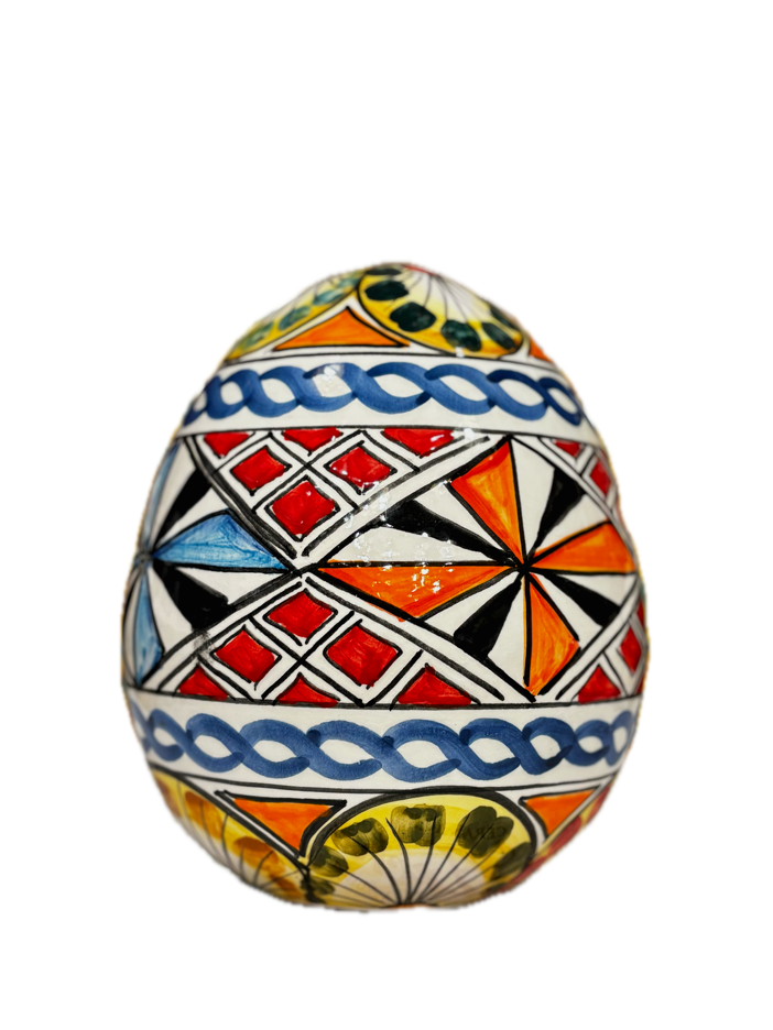 Uovo decorativo - stile siciliano